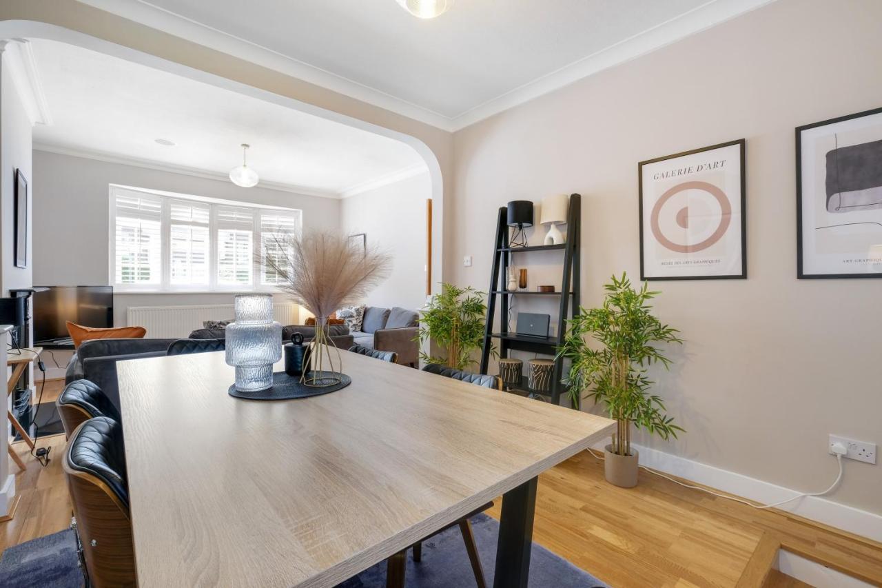 Luxury 3 Bedroom 2 Bathroom House, Fulham By 360Stays London Exterior photo