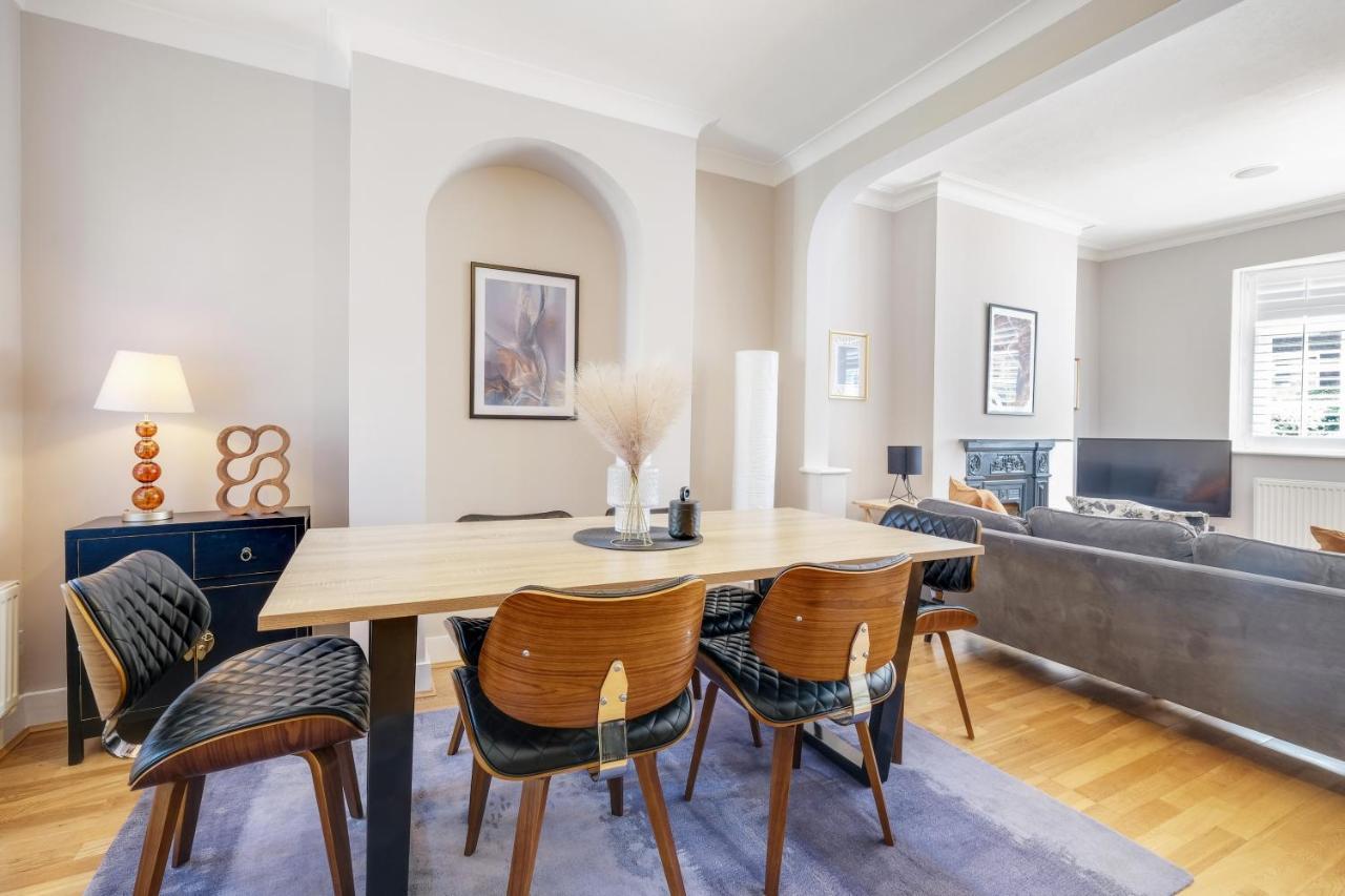 Luxury 3 Bedroom 2 Bathroom House, Fulham By 360Stays London Exterior photo